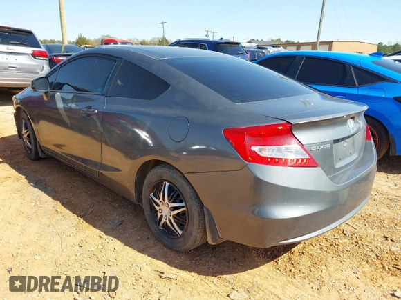 2012 Honda Civic Cpe LX with VIN 2HGFG3B53CH536426, listed as a IAAI auction lot 41871893 with 162,907 mi miles. Bid and sale history available at carsss.com. Image 3.