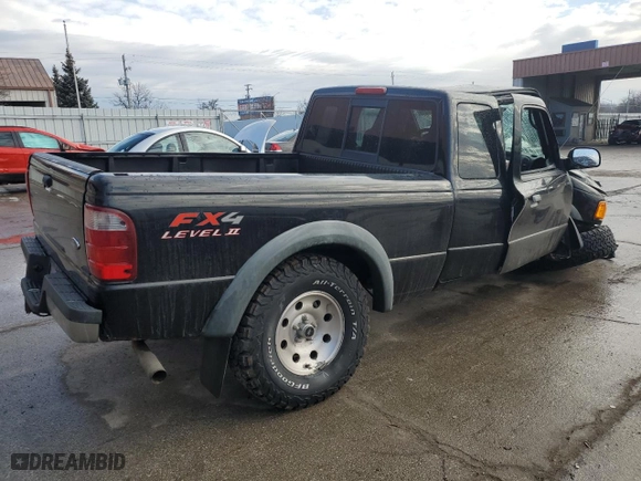 2004 Ford Ranger XL Fleet with VIN 1FTZR45E94PA45444, listed as a Copart auction lot 46601225 with 0 mi miles and Salvage Title. Bid and sale history available at carsss.com. Image 3.