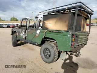 1999 Land Rover Defender with VIN SALLDKH88XA166680, listed as a Copart auction lot 50638085 with Not provided miles and Non repairable. Bid and sale history available at DreamBid. Image 2.