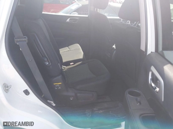 2018 Nissan Pathfinder SV with VIN 5N1DR2MM7JC635096, listed as a IAAI auction lot 41744307 with 76,030 mi miles. Bid and sale history available at carsss.com. Image 8.