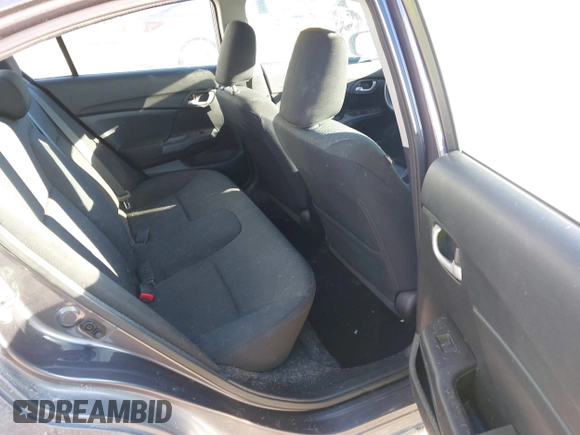 2015 Honda Civic LX with VIN 19XFB2F57FE224918, listed as a IAAI auction lot 41426596 with 64,083 mi miles and . Bid and sale history available at DreamBid. Image 8.