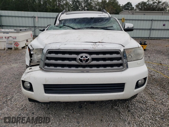 2013 Toyota Sequoia Limited with VIN 5TDKY5G10DS050025, listed as a Copart auction lot 75077594 with 183,716 mi miles and Salvage Title. Bid and sale history available at carsss.com. Image 5.