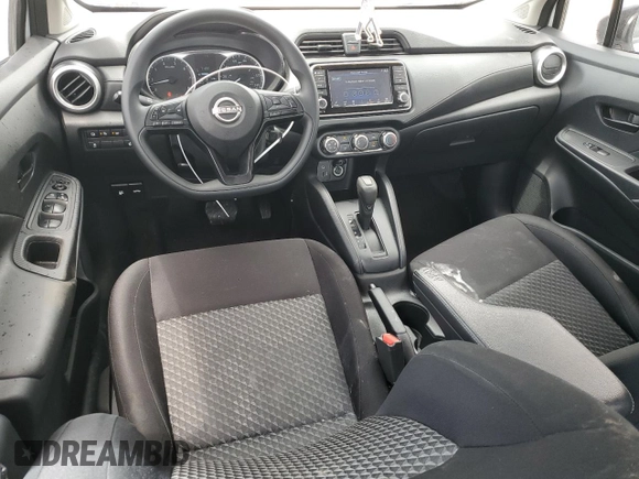 2024 Nissan Versa S with VIN 3N1CN8DV6RL816734, listed as a Copart auction lot 59006915 with 23,730 mi miles and Salvage title. Bid and sale history available at DreamBid. Image 8.