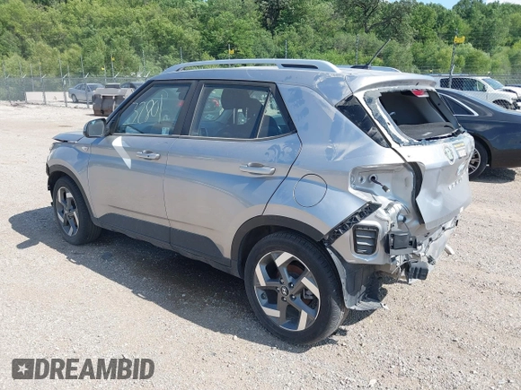 2024 Hyundai Venue Limited with VIN KMHRC8A37RU306393, listed as a IAAI auction lot 41532801 with 11,605 mi miles and . Bid and sale history available at DreamBid. Image 3.