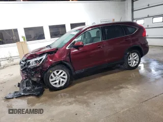 2015 Honda CR-V EX-L with VIN 5J6RM4H77FL090494, listed as a Copart auction lot 53331155 with 197,620 mi miles and Salvage Title. Bid and sale history available at carsss.com. Image 1.