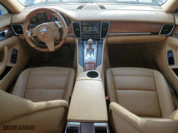2012 Porsche Panamera with VIN WP0AA2A72CL014591, listed as a Copart auction lot 53311425 with 65,730 mi miles and Salvage Title. Bid and sale history available at carsss.com. Image 8.