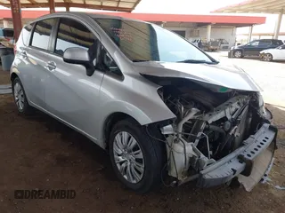 2014 Nissan Note SV z VIN 3N1CE2CP1EL376741, wystawiony jako IAAI lot #42642777 z przebiegiem Nie podano mil oraz . Historia ofert i sprzedaży dostępna na DreamBid. Obrazek 1.