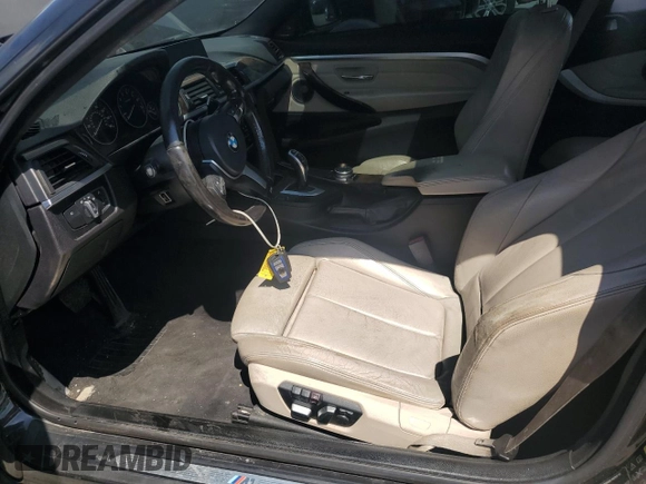 2016 BMW 4 Series 428i xDrive with VIN WBA3N9C58GK249023, listed as a Copart auction lot 62074475 with 118,360 mi miles and Clean title. Bid and sale history available at DreamBid. Image 7.