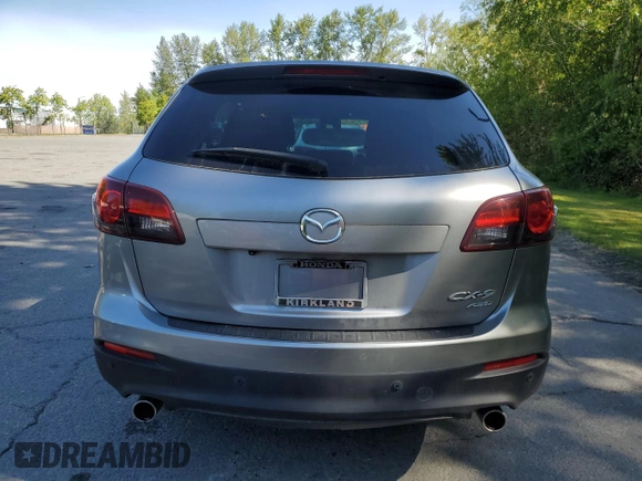 2014 Mazda CX-9 Touring with VIN JM3TB3CV4E0438423, listed as a Copart auction lot 58603325 with 81,177 mi miles and Clean title. Bid and sale history available at DreamBid. Image 6.
