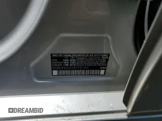 2005 Mercedes-Benz E 320 with VIN WDBUF82J25X175190, listed as a Copart auction lot 54487465 with 162,053 mi miles and Salvage Title. Bid and sale history available at DreamBid. Image 12.