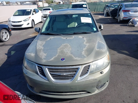 2008 Saab 9-3 with VIN YS3FB49Y981111875, listed as a IAAI auction lot 42004706 with 156,070 mi miles. Bid and sale history available at carsss.com. Image 6.