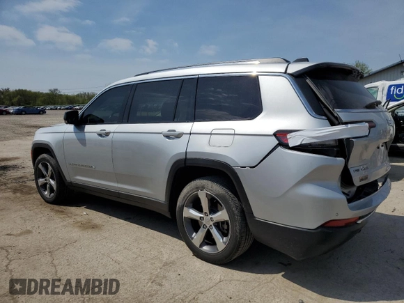 2021 Jeep Grand Cherokee Limited z VIN 1C4RJKBG2M8118102, wystawiony jako Copart lot #54434195 z przebiegiem 42 515 mil mil oraz Szkoda całkowita • Salvage title. Historia ofert i sprzedaży dostępna na DreamBid. Obrazek 2.