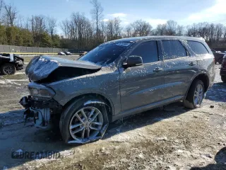 2021 Dodge Durango GT with VIN 1C4RDJDG3MC627188, listed as a Copart auction lot 88724965 with Not provided miles and Salvage title. Bid and sale history available at DreamBid. Image 1.