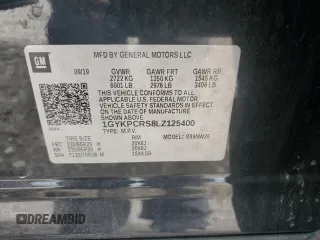 2020 Cadillac XT6 FWD Premium Luxury with VIN 1GYKPCRS8LZ125400, listed as a Copart auction lot 51339095 with 89,973 mi miles and Clean title. Bid and sale history available at DreamBid. Image 13.