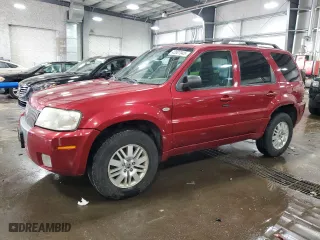2007 Mercury Mariner Luxury with VIN 4M2YU91127KJ08616, listed as a Copart auction lot 42007945 with 196,691 mi miles and Salvage Title. Bid and sale history available at carsss.com. Image 1.