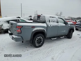 2024 Nissan Frontier Pro-4X with VIN 1N6ED1EK0RN630091, listed as a Copart auction lot 88705595 with 9,059 mi miles and Clean title. Bid and sale history available at DreamBid. Image 3.