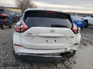 2017 Nissan Murano SL with VIN 5N1AZ2MH9HN125241, listed as a Copart auction lot 80616064 with 106,232 mi miles and Salvage Title. Bid and sale history available at carsss.com. Image 6.