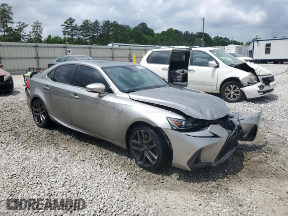 2018 Lexus IS 300 with VIN JTHBA1D26J5065753, listed as a Copart auction lot 54759645 with 87,420 mi miles and Salvage title. Bid and sale history available at DreamBid. Image 4.