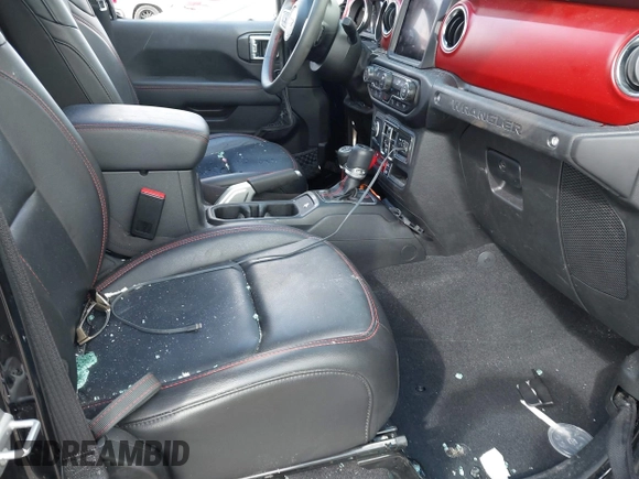 2023 Jeep Wrangler Rubicon with VIN 1C4HJXFGXPW534515, listed as a IAAI auction lot 41524419 with 21,376 mi miles and . Bid and sale history available at DreamBid. Image 5.