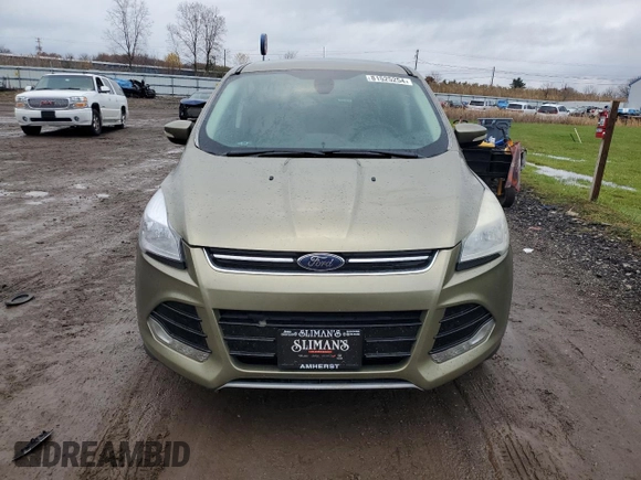 2013 Ford Escape SEL with VIN 1FMCU0HX1DUD51254, listed as a Copart auction lot 81525254 with 80,611 mi miles and Salvage Title. Bid and sale history available at carsss.com. Image 5.