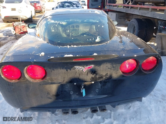 2008 Chevrolet Corvette Z06 with VIN 1G1YY26E285133893, listed as a IAAI auction lot 41342238 with 40,900 mi miles. Bid and sale history available at carsss.com. Image 16.
