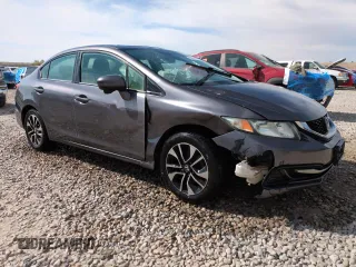 2014 Honda Civic Sedan EX with VIN 2HGFB2F84EH551839, listed as a Copart auction lot 50964295 with 123,189 mi miles and Salvage Title. Bid and sale history available at carsss.com. Image 4.