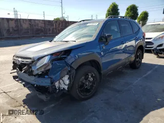2024 Subaru Forester Wilderness with VIN JF2SKAHC8RH493921, listed as a Copart auction lot 63338015 with 35,928 mi miles and Salvage title. Bid and sale history available at DreamBid. Image 1.