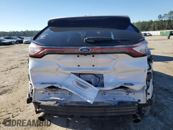 2015 Ford Edge SEL with VIN 2FMTK4J9XFBB59395, listed as a Copart auction lot 45499355 with 144,407 mi miles and Clean Title. Bid and sale history available at carsss.com. Image 6.