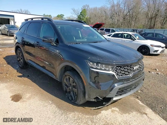 2022 Kia Sorento X-Line S with VIN 5XYRLDLC7NG152564, listed as a Copart auction lot 47978625 with 50,688 mi miles and Salvage Title. Bid and sale history available at carsss.com. Image 14.