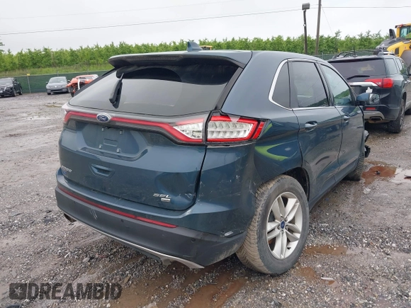 2016 Ford Edge SEL z VIN 2FMPK4J8XGBC48801, wystawiony jako IAAI lot #42274392 z przebiegiem 76 131 mil mil oraz . Historia ofert i sprzedaży dostępna na DreamBid. Obrazek 4.