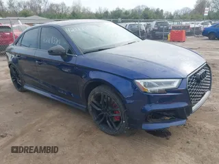2018 Audi S3 Premium Plus z VIN WAUB1GFF1J1075616, wystawiony jako IAAI lot #42118370 z przebiegiem 93 670 mil mil oraz . Historia ofert i sprzedaży dostępna na DreamBid. Obrazek 1.