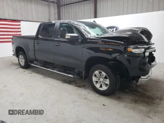 2024 Chevrolet Silverado 1500 LT with VIN 3GCPACEK3RG151110, listed as a Copart auction lot 41626875 with Not Provided miles and Non Repairable. Bid and sale history available at DreamBid. Image 4.