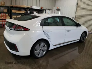 2021 Hyundai Ioniq Limited with VIN KMHC05LC2MU260992, listed as a Copart auction lot 80240064 with 120,266 mi miles and Clean title. Bid and sale history available at DreamBid. Image 3.