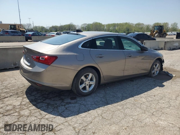 2023 Chevrolet Malibu LS with VIN 1G1ZB5ST6PF119158, listed as a Copart auction lot 53843065 with 23,105 mi miles and Salvage Title. Bid and sale history available at DreamBid. Image 3.