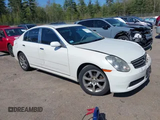 2005 Infiniti G35 with VIN JNKCV51F05M305186, listed as a IAAI auction lot 42231602 with Not Provided miles and . Bid and sale history available at DreamBid. Image 1.