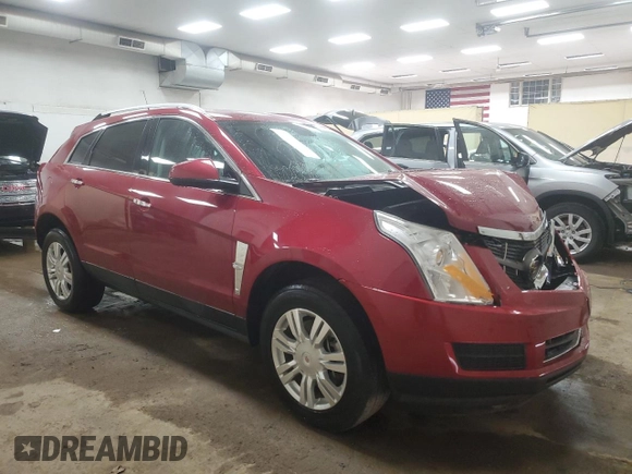 2012 Cadillac SRX Luxury Collection with VIN 3GYFNAE35CS565856, listed as a Copart auction lot 51682735 with 59,481 mi miles and Clean Title. Bid and sale history available at carsss.com. Image 4.