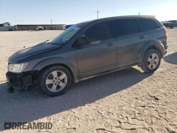 2013 Dodge Journey American Value with VIN 3C4PDCAB0DT656924, listed as a Copart auction lot 47254325 with Not provided miles and Salvage title. Bid and sale history available at DreamBid. Image 1.
