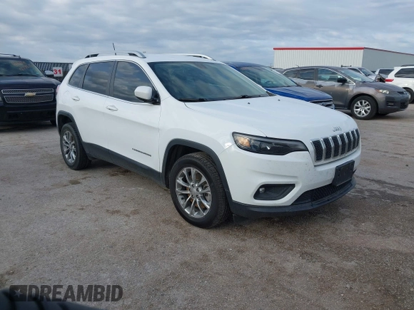 2019 Jeep Cherokee Latitude Plus with VIN 1C4PJLLN2KD171347, listed as a IAAI auction lot 41912894 with 197,233 mi miles and . Bid and sale history available at DreamBid. Image 6.