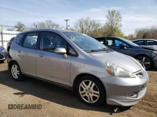 2008 Honda Fit Sport z VIN JHMGD386X8S030697, wystawiony jako Copart lot #53577655 z przebiegiem 188 944 mil mil oraz Szkoda całkowita • Salvage title. Historia ofert i sprzedaży dostępna na DreamBid. Obrazek 4.