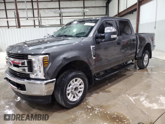 2019 Ford F-250 XL with VIN 1FT7W2B64KED74546, listed as a Copart auction lot 59730545 with 85,119 mi miles and Salvage title. Bid and sale history available at DreamBid. Image 1.