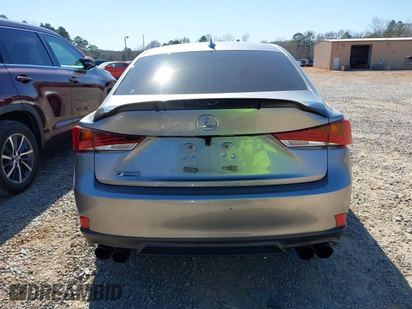 2017 Lexus IS with VIN JTHBA1D27H5049152, listed as a IAAI auction lot 41859592 with 118,567 mi miles. Bid and sale history available at carsss.com. Image 16.