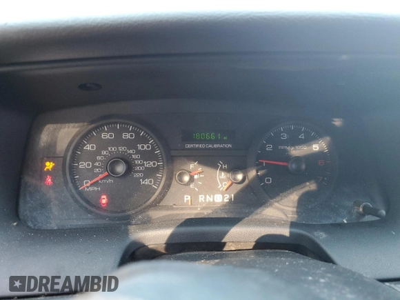 2006 Ford Police Interceptor with VIN 2FAFP71W06X165970, listed as a Copart auction lot 76293344 with 180,661 mi miles and Salvage title. Bid and sale history available at DreamBid. Image 9.
