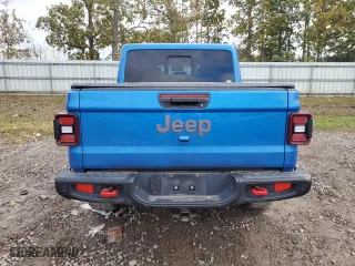 2020 Jeep Gladiator Rubicon with VIN 1C6JJTBG4LL205778, listed as a Copart auction lot 72032593 with 34,937 mi miles. Bid and sale history available at carsss.com. Image 6.