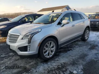 2018 Cadillac XT5 Luxury AWD with VIN 1GYKNDRS1JZ169571, listed as a Copart auction lot 45510825 with 91,220 mi miles and Salvage Title. Bid and sale history available at DreamBid. Image 1.