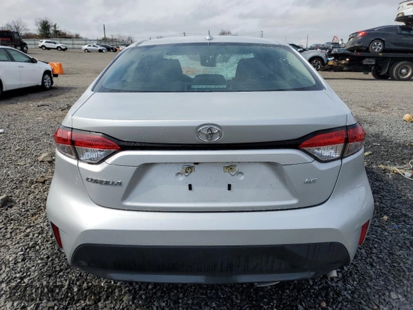 2024 Toyota Corolla LE with VIN 5YFB4MDE5RP108885, listed as a Copart auction lot 49591625 with 26,433 mi miles and Salvage Title. Bid and sale history available at carsss.com. Image 6.