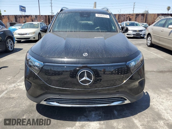 2024 Mercedes-Benz EQB 250+ z VIN W1N9M0CB0RN098562, wystawiony jako Copart lot #56983575 z przebiegiem 6 106 mil mil oraz Szkoda całkowita • Salvage title. Historia ofert i sprzedaży dostępna na DreamBid. Obrazek 5.
