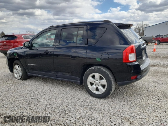 2014 Jeep Compass Altitude with VIN 1C4NJCBA0ED843822, listed as a Copart auction lot 50509205 with 108,811 mi miles and Salvage Title. Bid and sale history available at carsss.com. Image 2.