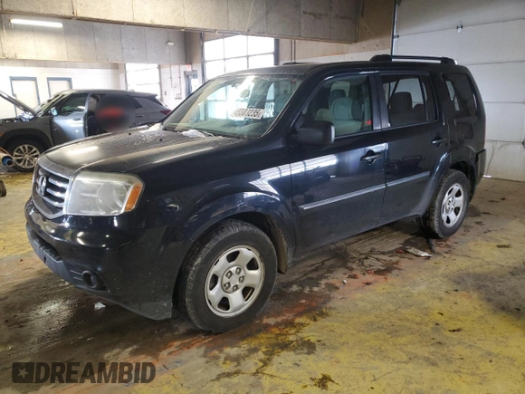 2015 Honda Pilot LX with VIN 5FNYF4H28FB044465, listed as a Copart auction lot 45583235 with 149,082 mi miles and Salvage Title. Bid and sale history available at DreamBid. Image 1.