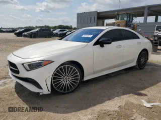 2023 Mercedes-Benz CLS 450 with VIN W1K2J5KB8PA111309, listed as a Copart auction lot 58293875 with 48,879 mi miles and Clean title. Bid and sale history available at DreamBid. Image 1.