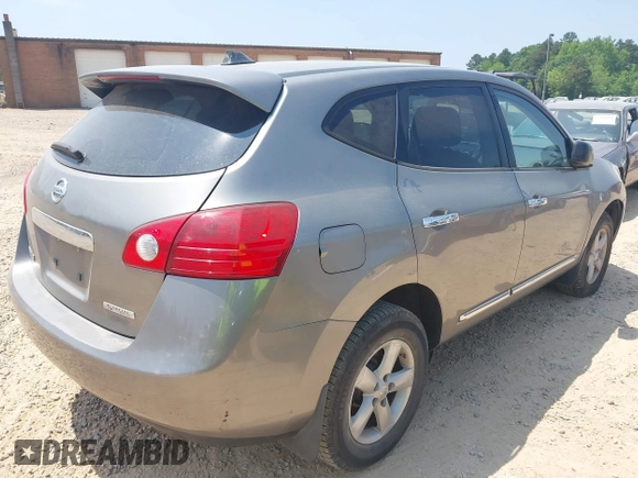 2012 Nissan Rogue S with VIN JN8AS5MV1CW354049, listed as a IAAI auction lot 42418811 with 188,398 mi miles and . Bid and sale history available at DreamBid. Image 4.